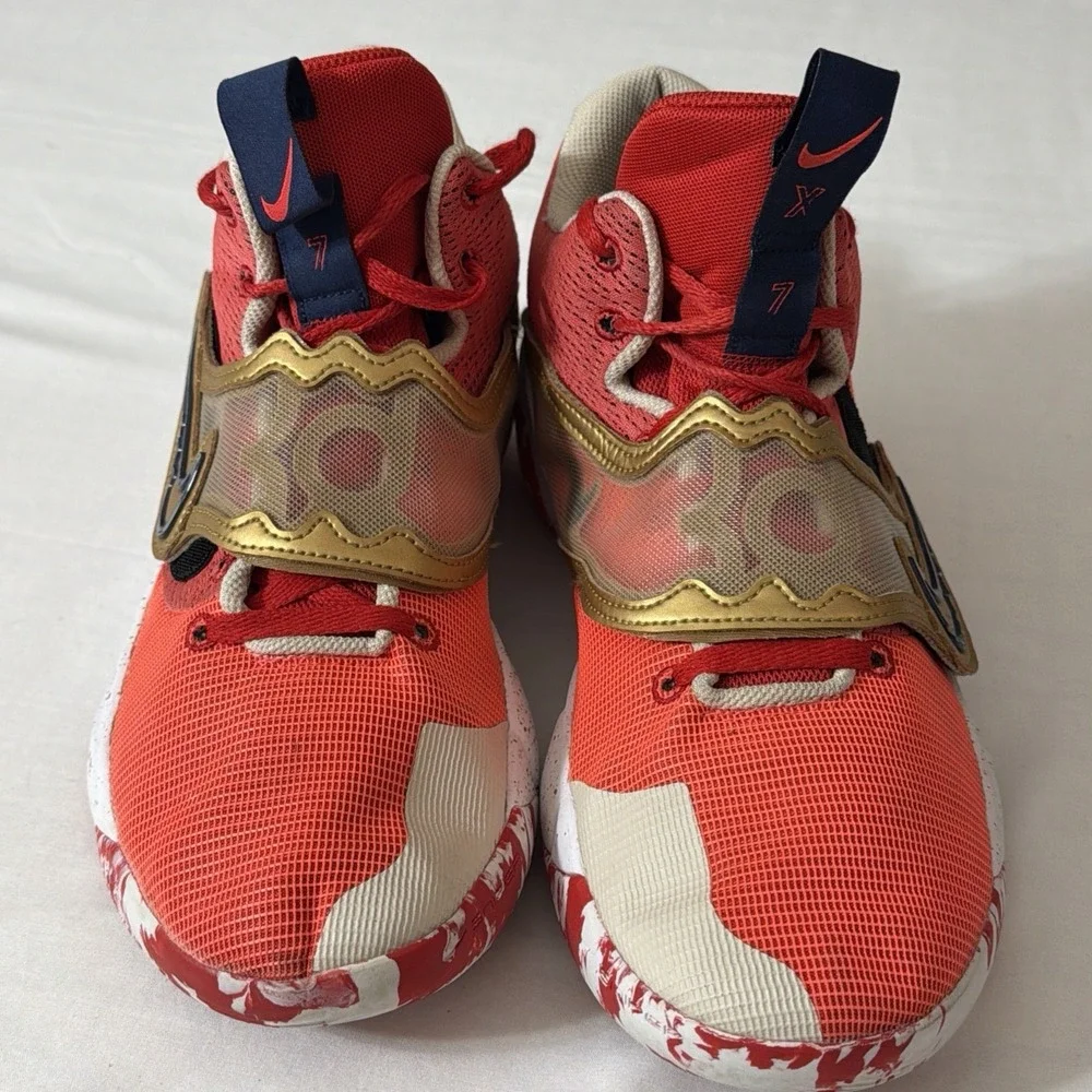 Nike KD Trey 5 X Basketball Shoes University Metallic Gold Men 11.5 DD9538-600